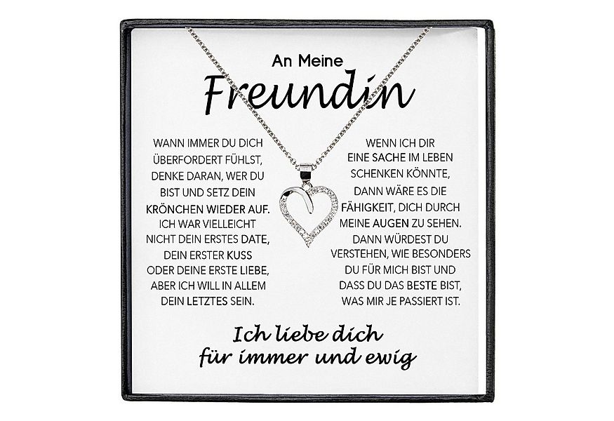 22Feels Schmuckset Ich Liebe Dich Geschenk Freundin Valentinstag Frauen Hal günstig online kaufen