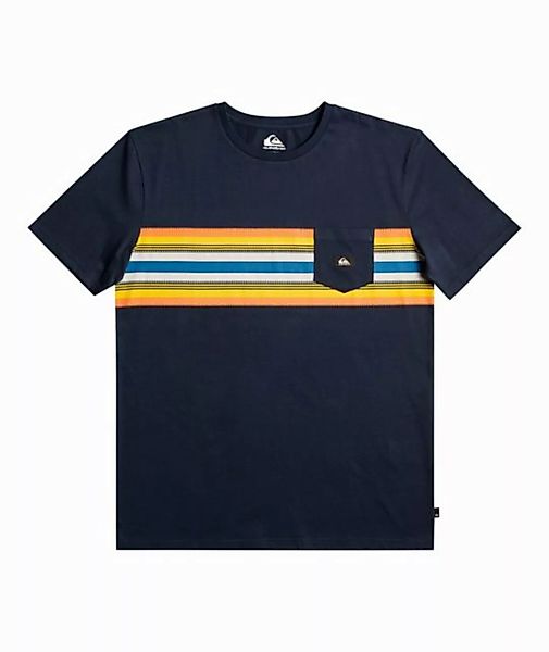 Quiksilver Kurzarmshirt Quiksilver M Surfadelica Stripe Short-sleeve günstig online kaufen