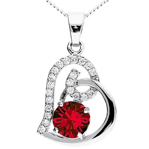 LÖB Kette mit Anhänger 18K Weißgold günstig online kaufen