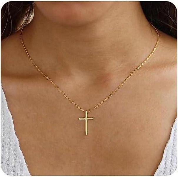 LuxusKollektion Kette und Anhänger Set Kreuz-Halskette günstig online kaufen