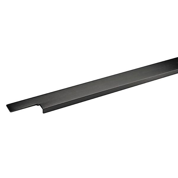 SOTECH Griffleiste SMAL Länge 896 mm Schwarz Gebürstet mit Harpunensteg Mon günstig online kaufen