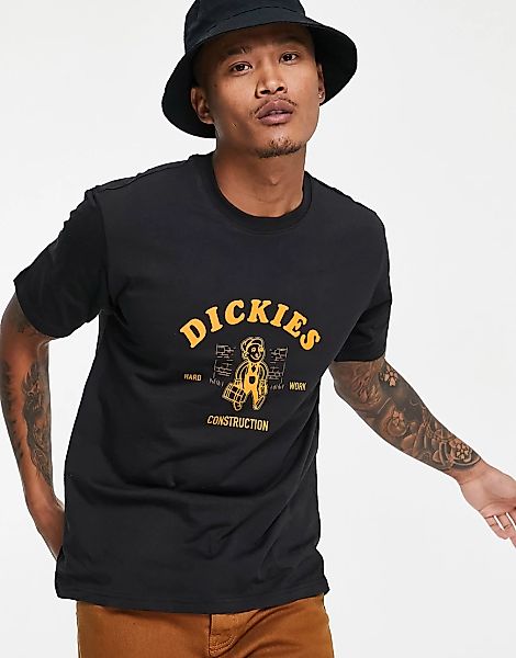 Dickies – Construction – T-Shirt in Schwarz günstig online kaufen