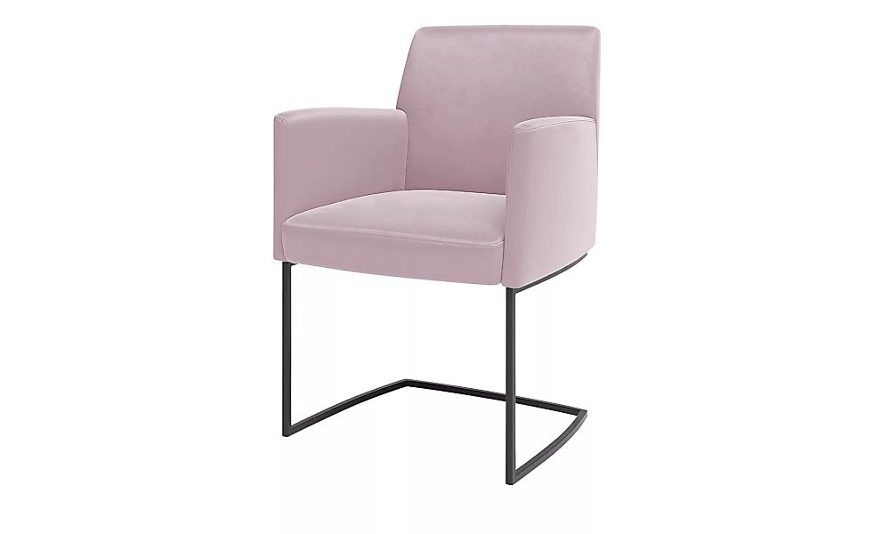 JOOP! Samt-Schwingstuhl  Swing - rosa/pink - 58 cm - 88 cm - 61 cm - Stühle günstig online kaufen
