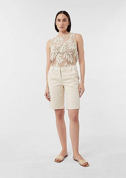 Comma Chinoshorts Shorts aus Baumwollmix günstig online kaufen