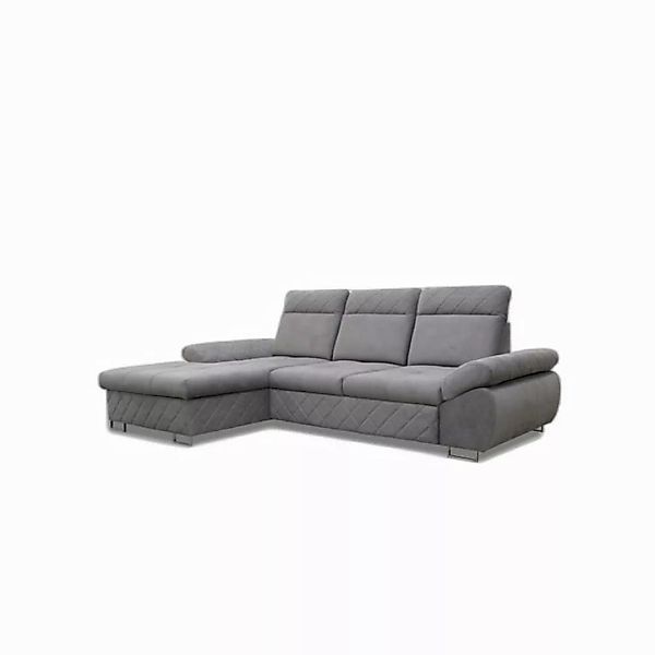 Xlmoebel Ecksofa Lounge Stoff L-Form Sofa Braunes Ecksofa Sitzmöbel, 2 Teil günstig online kaufen