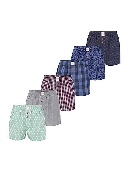 Phil & Co. Boxer Classic Sets (6-St) American Fit Baumwolle günstig online kaufen