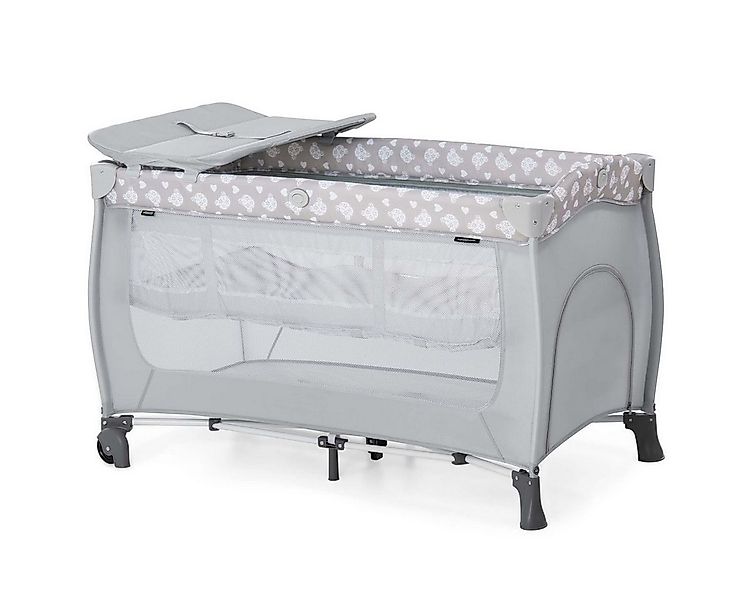 Hauck Baby-Reisebett Sleep'n Play Center - Teddy Grey, mit Wickelauflage, h günstig online kaufen
