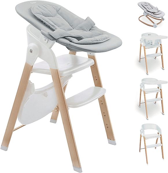 BabyGo Kombihochstuhl Levels, inklusive Wippe günstig online kaufen