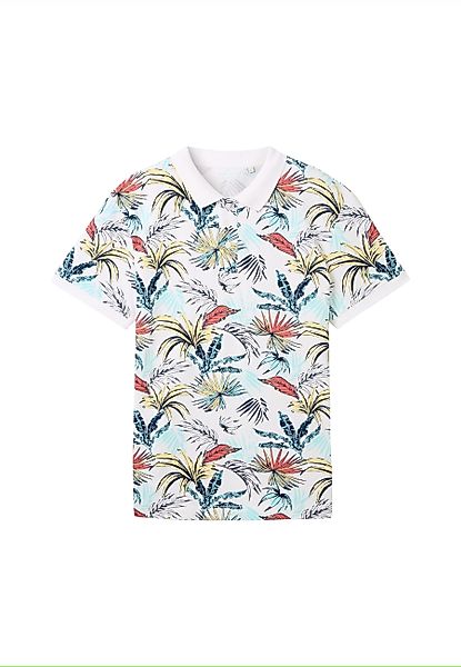 TOM TAILOR Poloshirt Poloshirt Kurzarmshirt mit günstig online kaufen