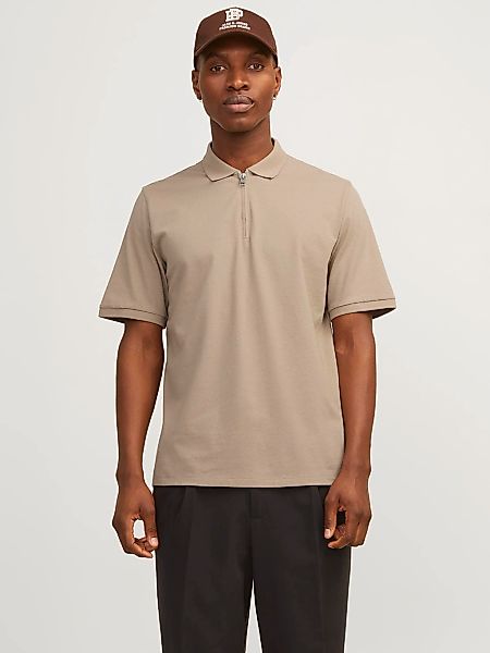 Jack & Jones Poloshirt "JJEMAC ZIP SS POLO SN" günstig online kaufen