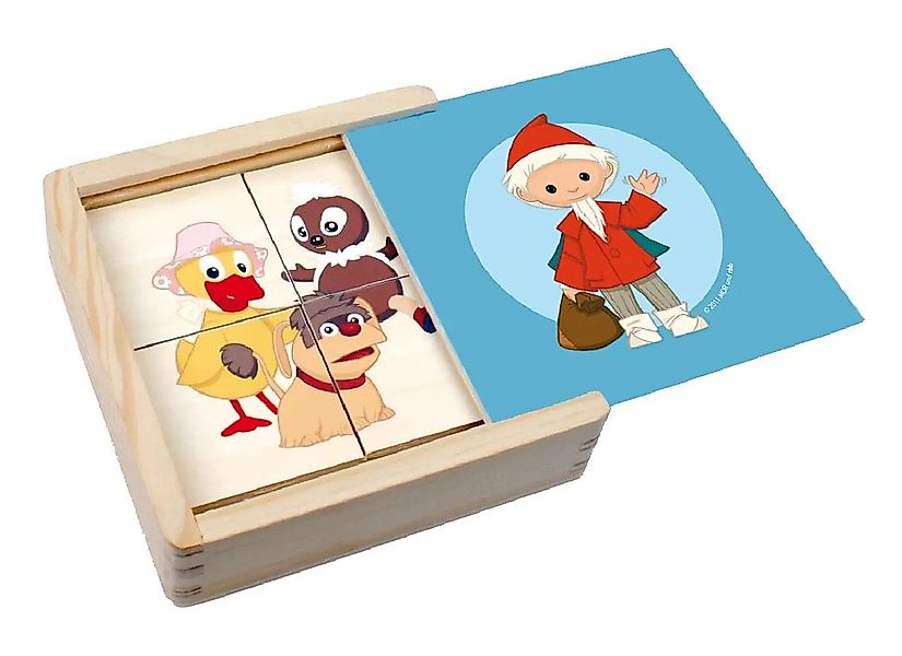 Trötsch Verlag Puzzle Erstes Holz-Puzzle Unser Sandmännchen, Puzzleteile günstig online kaufen