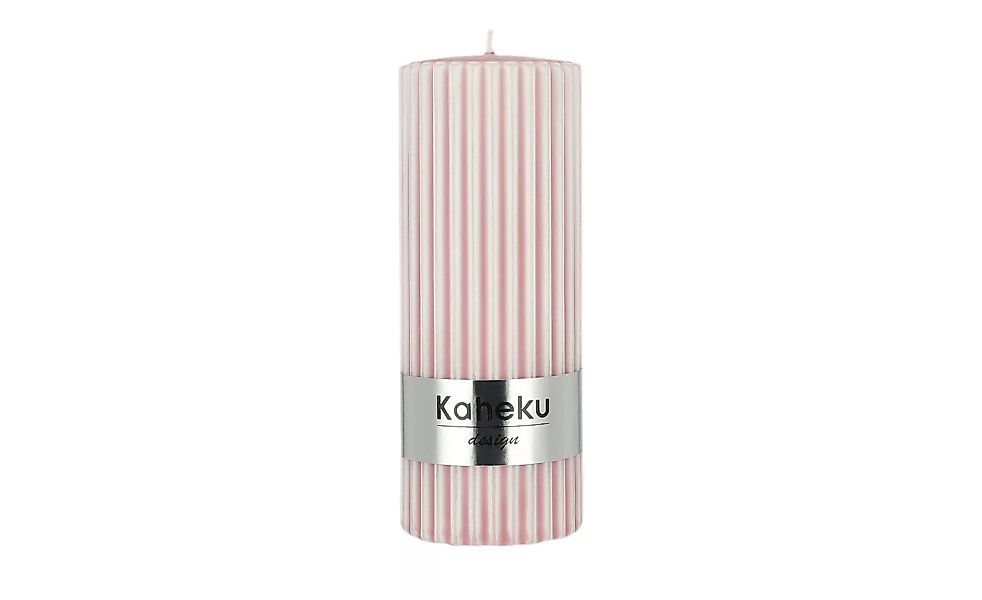 Zylinderkerze Powder - rosa/pink - 15 cm - Dekoration > Kerzen & Lichter - günstig online kaufen