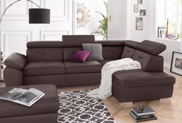 exxpo - sofa fashion Ecksofa "Spring, super bequem und komfortabel mit Armt günstig online kaufen