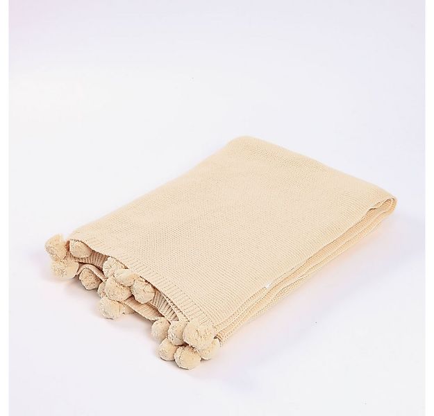 Wohndecke Baumwolldecke ELIA - 140 x 200 cm, HOME DELUXE, 100% Baumwolle, B günstig online kaufen