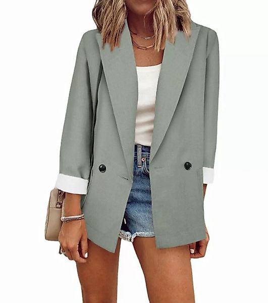 KIKI Trenchcoat Damen-Blazer, Business-Jacke, elegante Damen-Jacke günstig online kaufen
