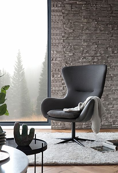 SalesFever Drehsessel "Helsinki Komfortabler Sessel fürs Büro" Entspannung günstig online kaufen