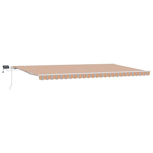 vidaXL Einziehbare Markise Mehrfarbig 600 x 300 cm Stoff und Stahl 3331614 günstig online kaufen