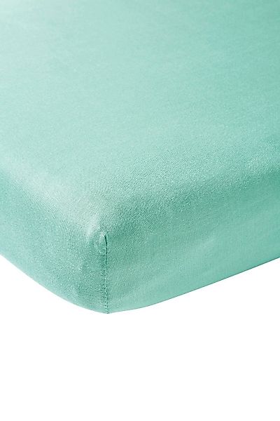 Meyco Baby Spannbettlaken Uni New Mint, günstig online kaufen