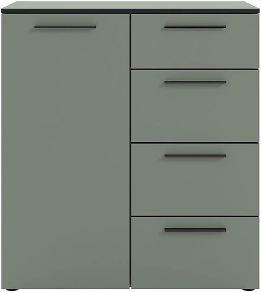 Manjana Möbel Kommode "Kommode mit Schwarz matten Metallgriffen in verschie günstig online kaufen