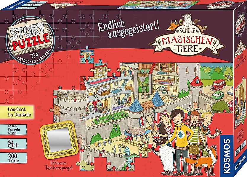 Kosmos Puzzle Story Puzzle: Die Schule der magischen Tiere, Endlich Ausgege günstig online kaufen