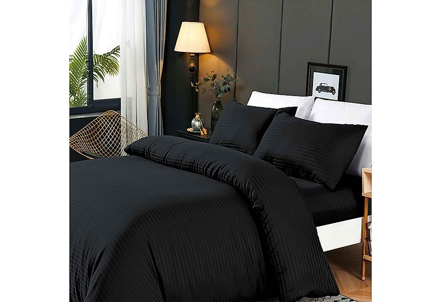 HOMELUX Bettwäsche 220x240 4teilig Bettbezüge 200x220 1er Set mit 50x70 2er günstig online kaufen