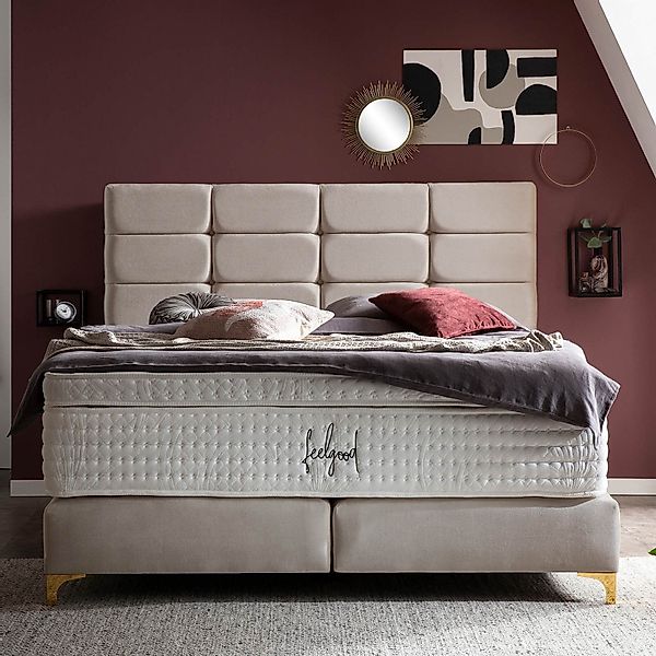 BettCo Boxspringbett Kansas (140 x 200 günstig online kaufen