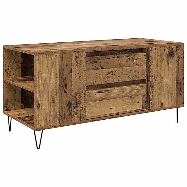 vidaXL Couchtisch Altholz 102 x 44,5 x 50 cm Holzwerkstoff 882687 günstig online kaufen