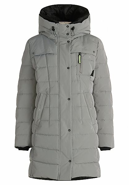 Amber & June Winterjacke "Damen Winterjacke mit Kapuze" mit Kapuze günstig online kaufen