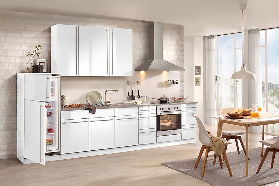 wiho Küchen Spülenschrank "Chicago", 100 cm breit, inkl. Einbauspüle aus Ed günstig online kaufen