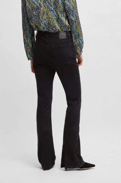 BOSS ORANGE Schlagjeans "Rosa High Rise Bootcut Premium Damenmode" BOSS ORA günstig online kaufen