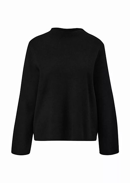 s.Oliver Sweatshirt Strickpullover, GREY/BLACK günstig online kaufen