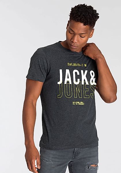 Jack & Jones T-Shirt "JCOKOMPO Kurzarm-Design mit Print und optimaler Passf günstig online kaufen
