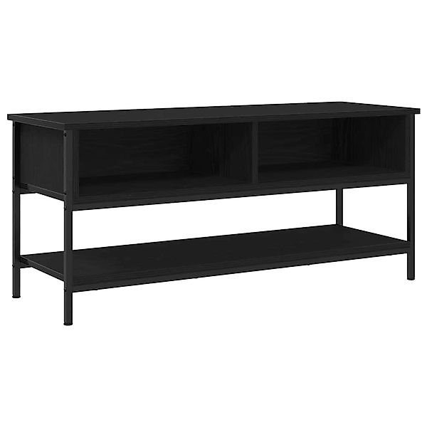 vidaXL TV-Schrank Schwarz Eichen-Optik 100 x 35 x 45 cm Holzwerkstoff 86293 günstig online kaufen