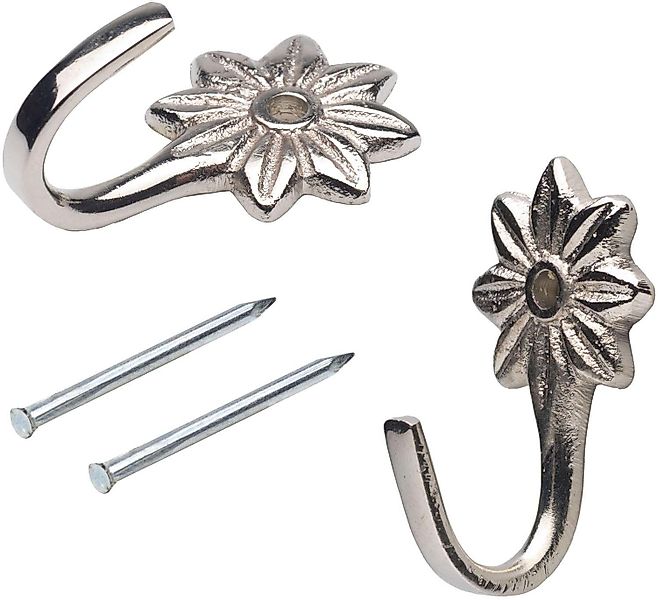 Liedeco Raffhaken Sternchen, Gardinen, (Set, 2-tlg), günstig online kaufen