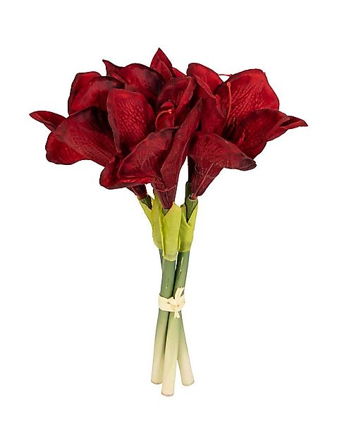 Kunstblume Amaryllisbund 35cm GA Kunstpflanzen künstliche Blumen Ritterster günstig online kaufen