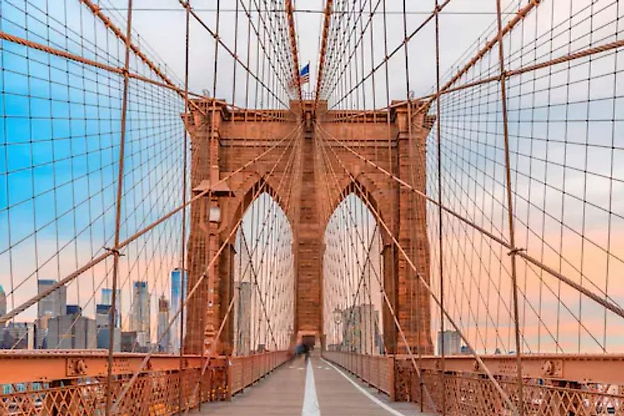 Papermoon Fototapete »Brooklyn Brücke« günstig online kaufen