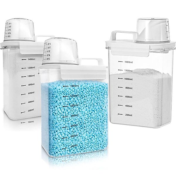 BlingBin Aufbewahrungsbox Waschpulver Luftdichter Waschmittelspender Mit Me günstig online kaufen