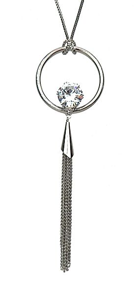 Ella Jonte Lange Kette, silber großer günstig online kaufen