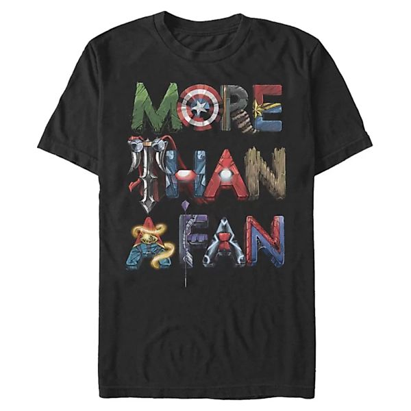 Marvel - Avengers Fan Letters - Männer T-Shirt günstig online kaufen