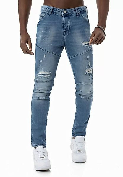 RedBridge Destroyed-Jeans Red Bridge Herren Jeans Hose Denim Pants Blau W29 günstig online kaufen