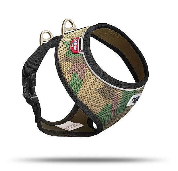 Curli Hunde-Geschirr Basic Geschirr Air-Mesh camo günstig online kaufen