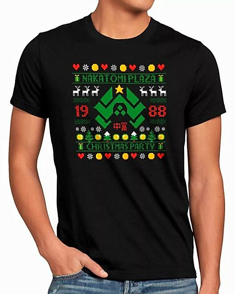 style3 T-Shirt Nakatomi Xmas Party bruce willis stirb langsam sweater weihn günstig online kaufen