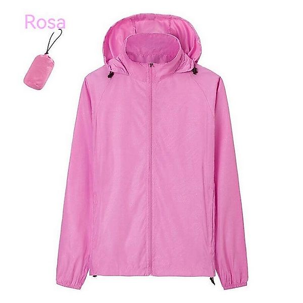 YRIIOMO Sommerjacke Ultraleichte und funktionale Outdoor Windjacke mit 3D S günstig online kaufen