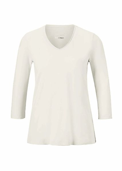 GOLDNER Kurzarmshirt "Kurzgröße Shirt mit V-Ausschnitt" keine/nicht relevan günstig online kaufen