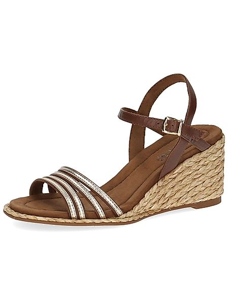 Caprice Sandalen Leder/Synthetik Keilsandalette günstig online kaufen