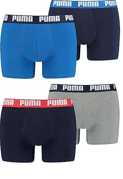 PUMA Boxershorts PUMA Herren Boxershorts Unterhosen Everyday Boxer 4er-Pack günstig online kaufen