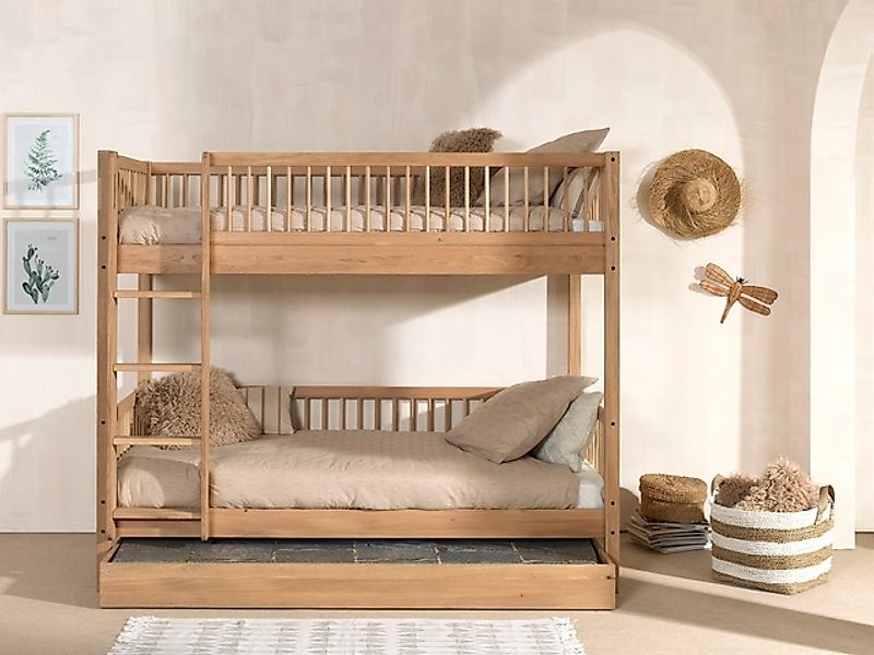 Home affaire Etagenbett »Forrest, Eiche massiv, Made in Europe, langlebige günstig online kaufen