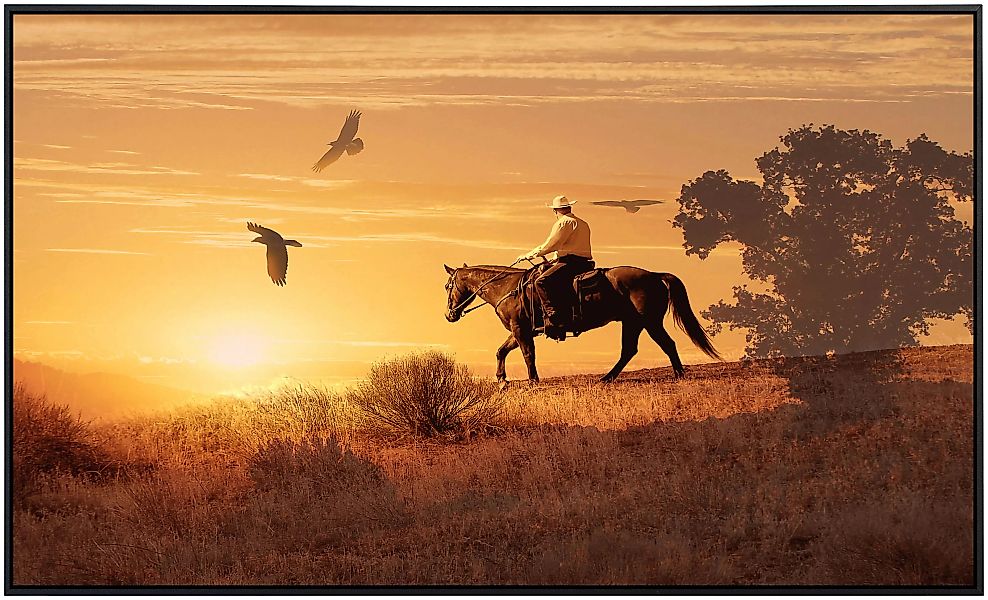 Papermoon Infrarotheizung »Cowboy«, sehr angenehme Strahlungswärme günstig online kaufen