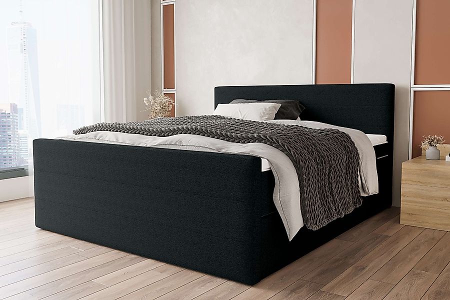 99rooms Boxspringbett Phönix Plus (Schlafzimmerbett, Bett), günstig online kaufen