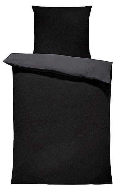One Home Bettwäsche Doubleface Unifarben, Fleece, 2 teilig, Wende modern, k günstig online kaufen